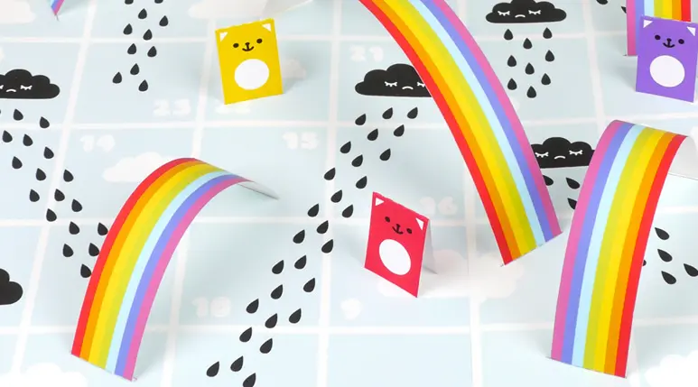 Rain & Rainbow Board Game