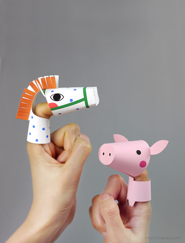Farm Animal Finger Puppets — image 2