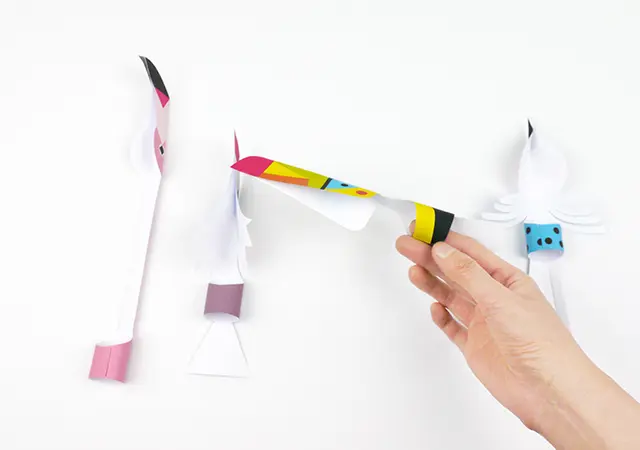 bird finger puppets