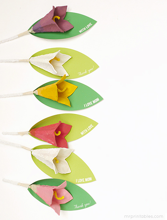 Egg Carton Lilies — image 2