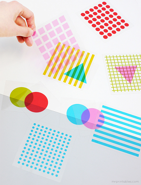 Shapes & Colors Overlay Play Cards — image 1