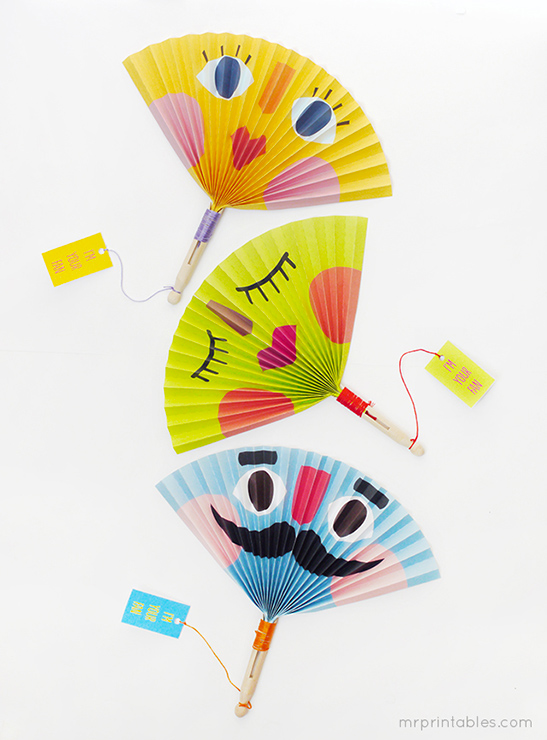 Summer Paper Fans — image 1