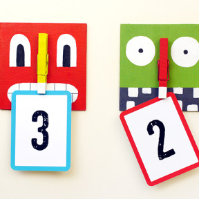 Monster Bites! Clothespin Craft