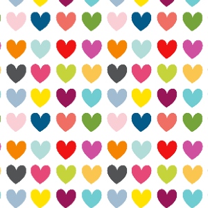 Hearts Scrapbook Papers