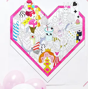 Valentine Coloring Pages